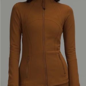 Lulu lemon define jacket roasted brown size 2